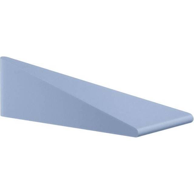 Beslagsboden Dørstop Kile Blågrå Gummi 120 mm