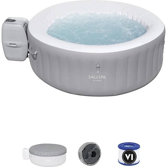 Bestway Oppusteligt spabad Lay-Z-Spa Whirlpool St. Lucia AirJet