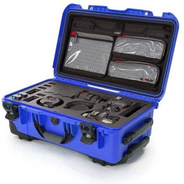 Nanuk 935-DSLR8, Protective Case for DSLR Camera, Blue 935-DSLR8