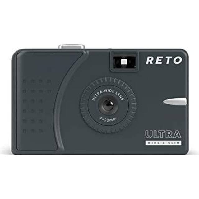 Reto Reto 35mm Ultra Wide & Slim Film Camera with 22mm Lens (Charcoal)