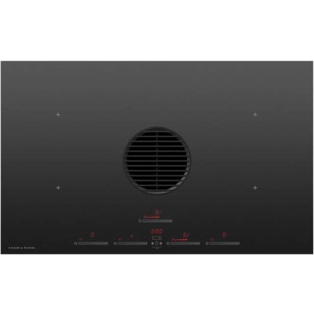 Fisher & Paykel CID834RDTB4 Kogeplade Med Integreret Emhætte Sort