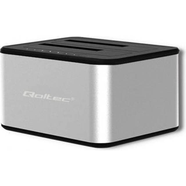 Qoltec HDD/SSD dockingstation båse: 2
