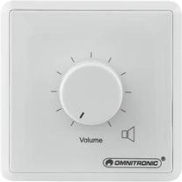 Omnitronic PA volume controller 120 W mono wh