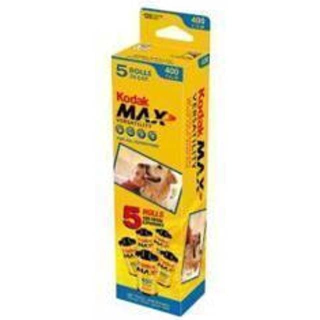 Kodak Gold Ultramax 400 Color Negative Film ISO 400 35mm 24 Exposures (5 Rolls)