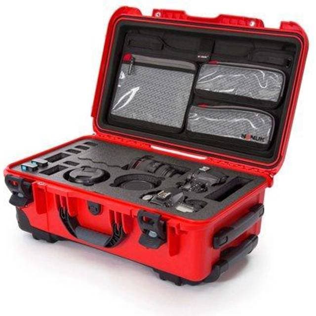 Nanuk 935-DSLR9, Protective Case for DSLR Camera, Red 935-DSLR9