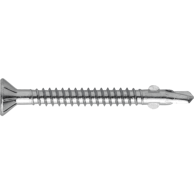 NKT selvborende Vingeborskrue 4,8x45mm undersænket hoved