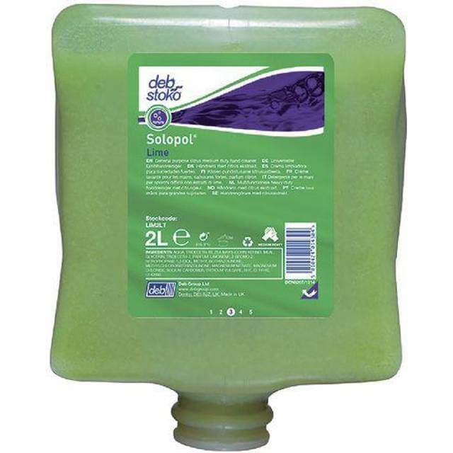 SC Johnson Professional Håndrens Solopol Lime med parfume Cleanse Heavy 2000 dispensere 2 ltr Grøn,4 2 ltr/krt