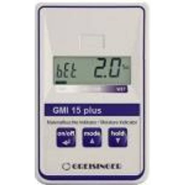 Greisinger GMI15-plus Materialefugtighedsmåler Måleområde bygning % Måleområde træ