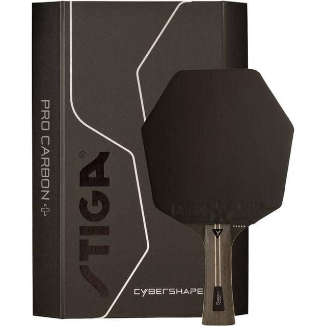 STIGA Sports Cybershape Pro Carbon+ 5 Star Professional Table Tennis Bat
