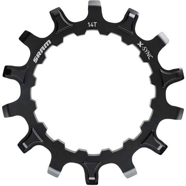 Sram Drev X-Sync Straight Stål til Bosch Motor 14T Sort