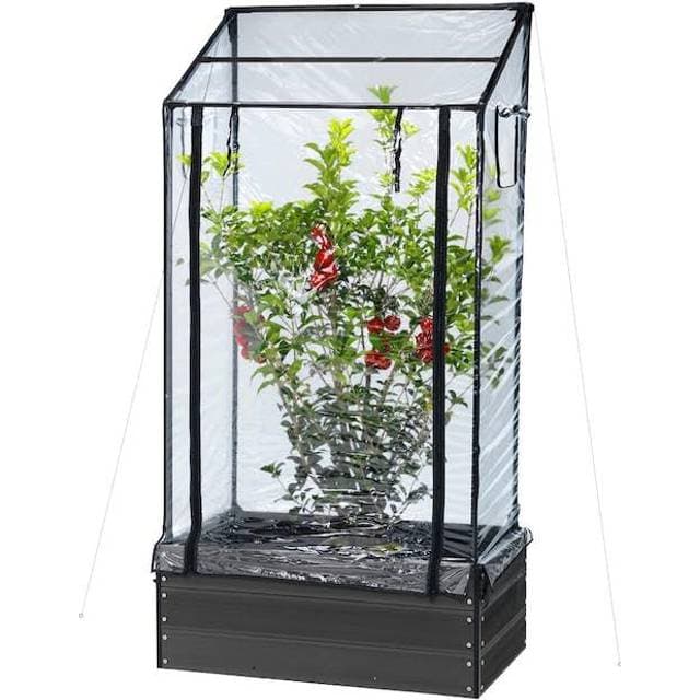 Hortus Greenhouse 211-150 Rustfrit stål Plast
