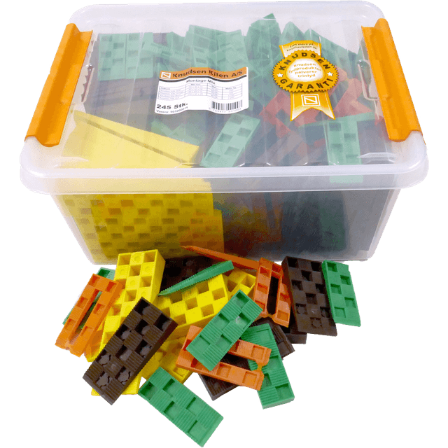 knudsen kilen Knudsen Kilen, Montagemix, 245 stk.,Polyethylen