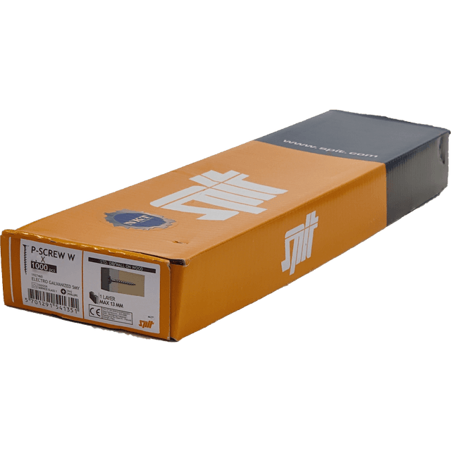 Spit gipsskrue P-Screw W 3,9x40mm elfz. båndet 154136 1000stk