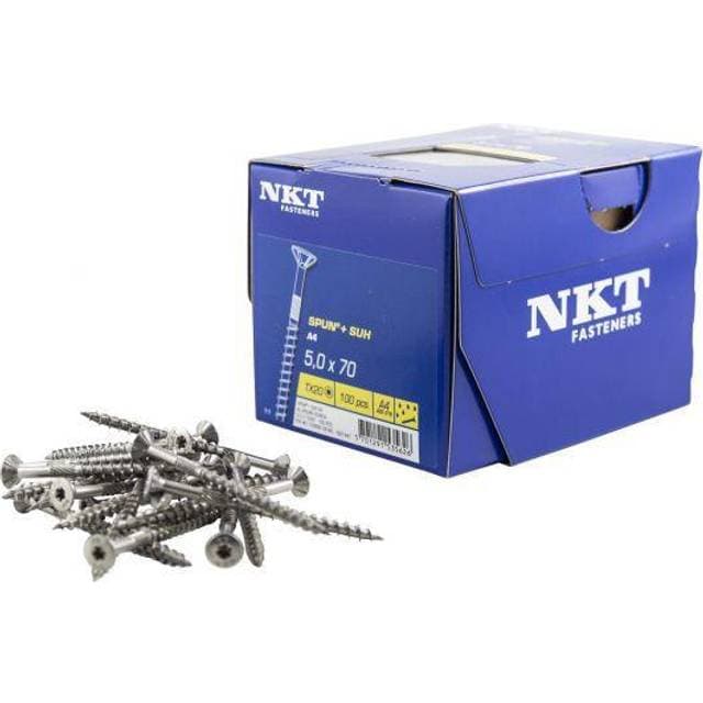 NKT Fasteners ITW SPUN®+ SUH, Rustfrit Kv. A4 100stk