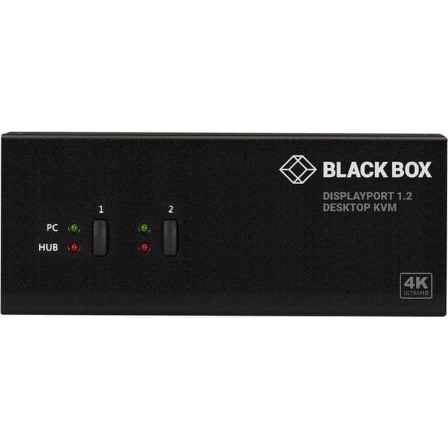 Black Box KVM audio USB switch 2 ports