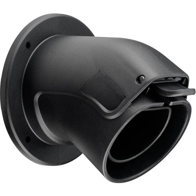 Goobay Vinklet vægbeslag Type-2-opladningskabel elektrisk køretøj 5m