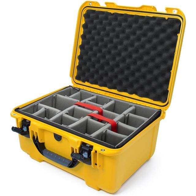 Nanuk 933 Waterproof Hard Case with Padded Dividers Yellow