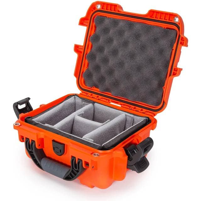 Nanuk 905 Waterproof Hard Case with Padded Dividers Orange (905-2003)