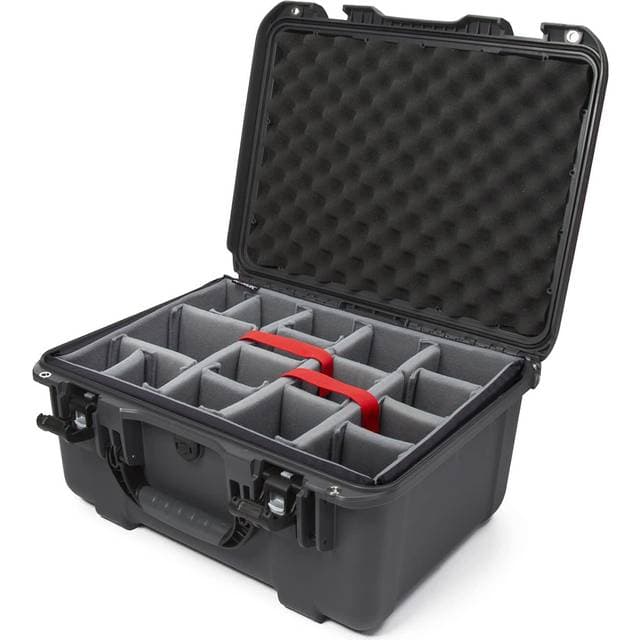 Nanuk 933 Waterproof Hard Case with Padded Dividers Graphite
