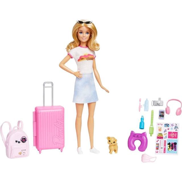 Barbie Travel Set with Puppy HJY18
