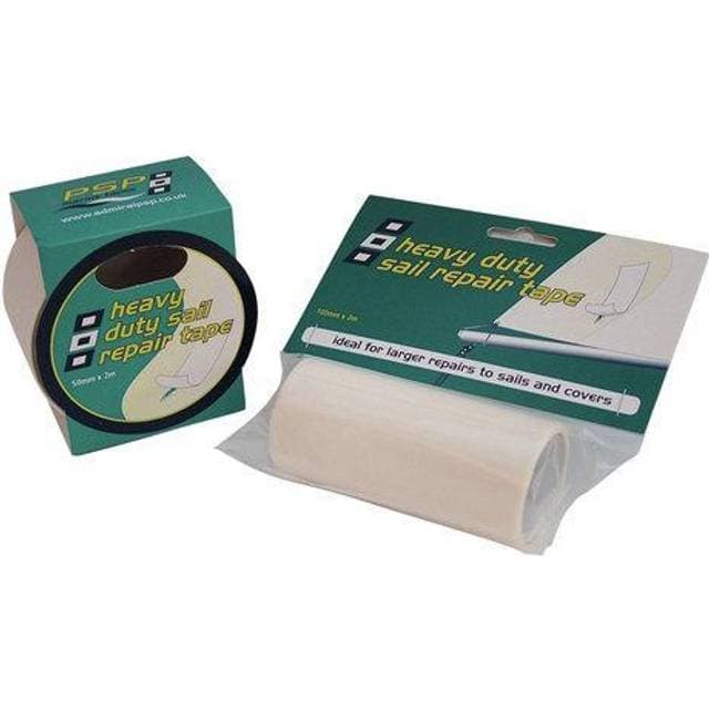PSP Sejltape Sejlreperationstape, hvid 50mmx2m