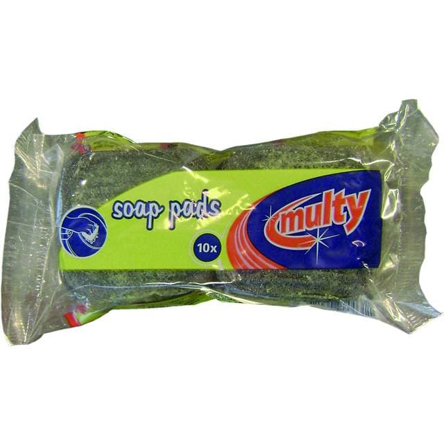 Minatol Soap Pads Stålsvampe 10 stk Ståluldssvampe