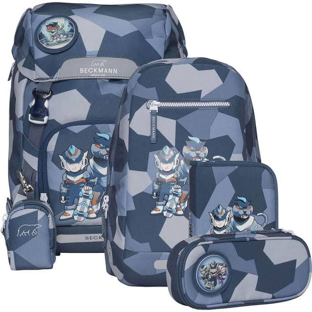 Beckmann Classic taskesæt 22l, tiger race, skoletaske