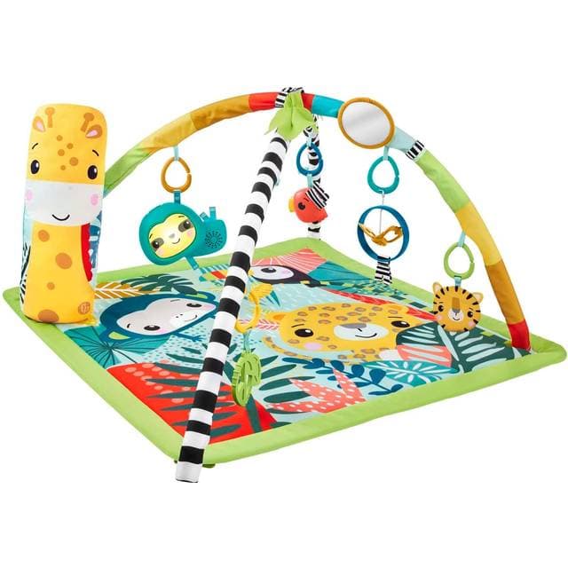 Fisher-Price 3-In-1 Rainforest Sensory Baby Gym