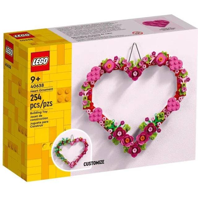 LEGO Hjertepynt 40638