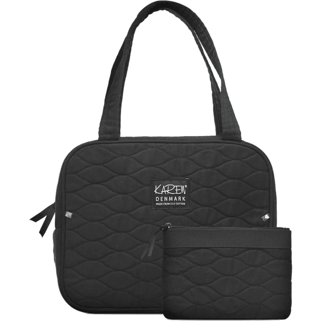 Karen Toiletry Bag Set - Black