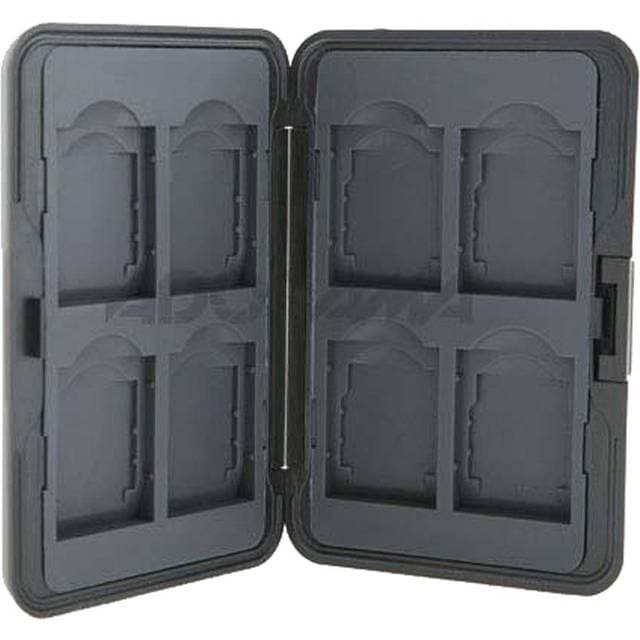 Adorama Vidpro SD1 Aluminum Case for Eight SD and MiniSD Cards