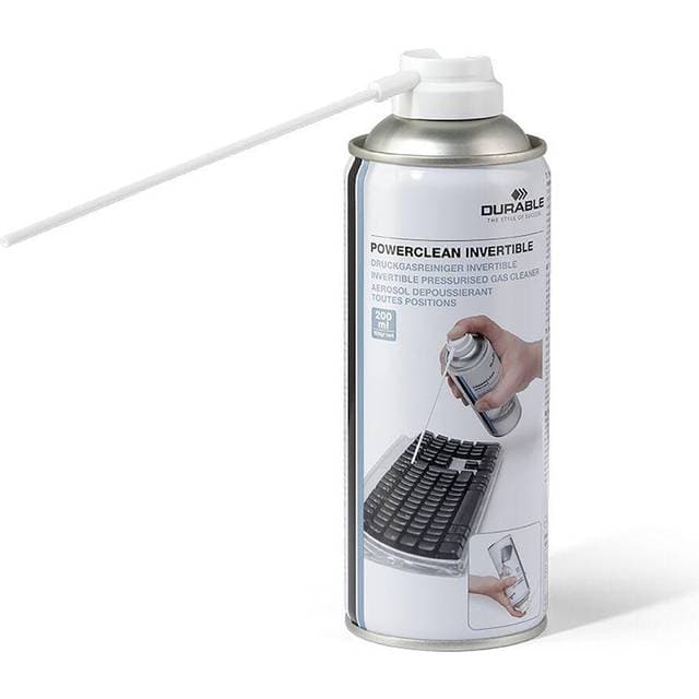 Durable Powerclean Invertible Compressed Air Cleaner 200ml