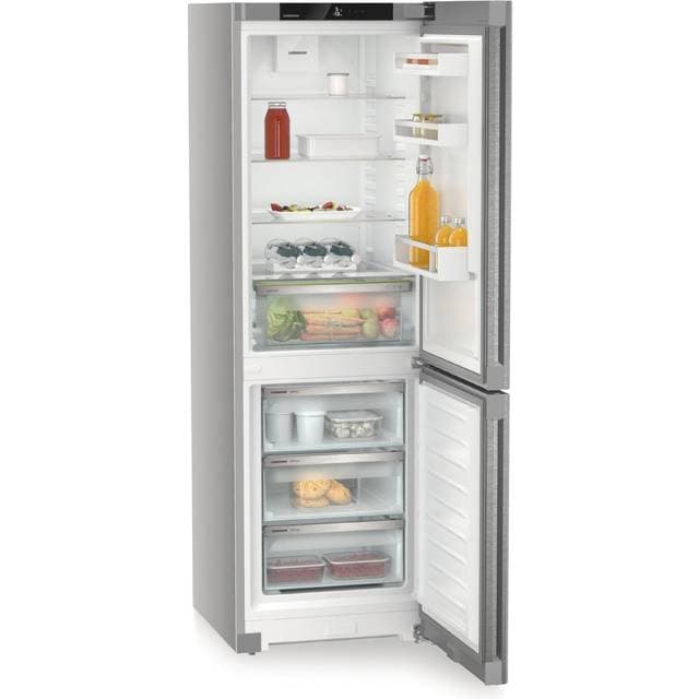Liebherr CNsdc 5203-20 Køl Frys Plus Rustfrit stål, Sølv