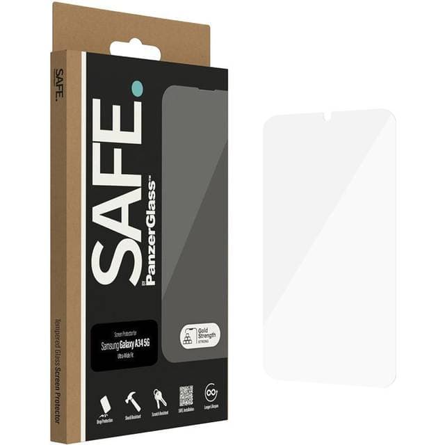 SAFE. by PanzerGlass Samsung Galaxy A34 5G Skærmbeskytter Ultra-Wide Fit