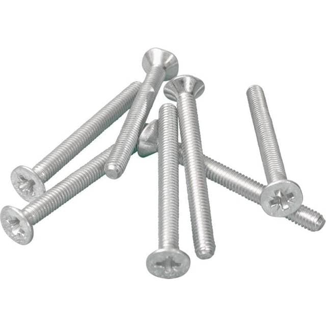 Solar Plus maskinskrue Ø4x40 undersænket hoved, PZ2 kærv elforzinkede