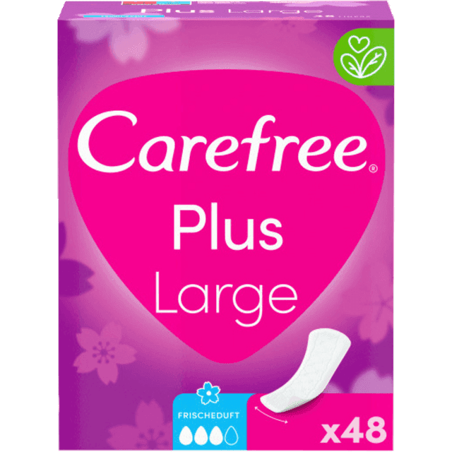 Carefree Plus Large Fresh Scent Trusseindlæg 48 Stk