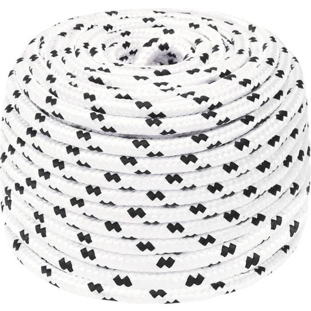 vidaXL flettet tovværk 6 100 m polyester