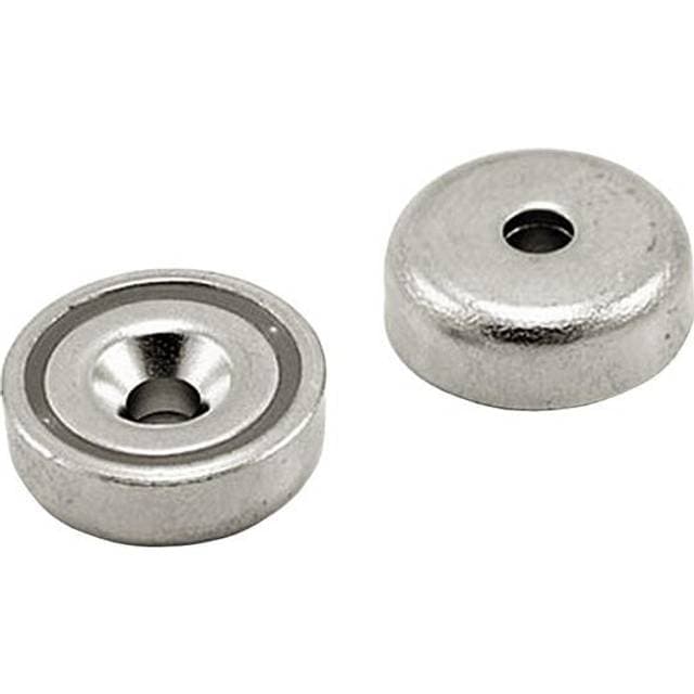 Diesella Neodymium Pottemagnet Ø40x8,0 undersænket 1stk