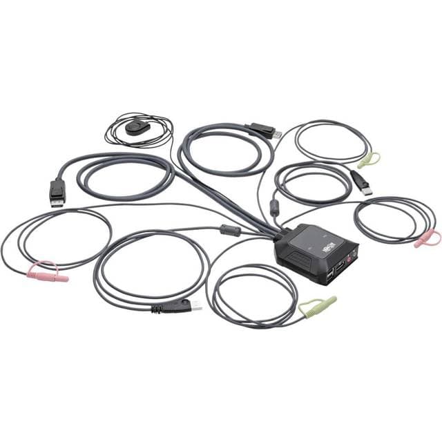 Tripp Lite Eaton Series 2-Port DisplayPort 1.1/USB KVM Switch