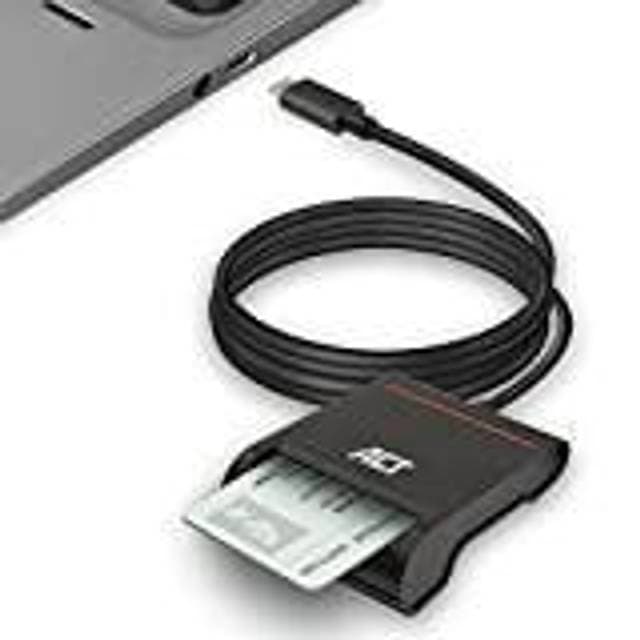 ACT AC6020 Smart Card Reader Indendørs USB USB 2.0