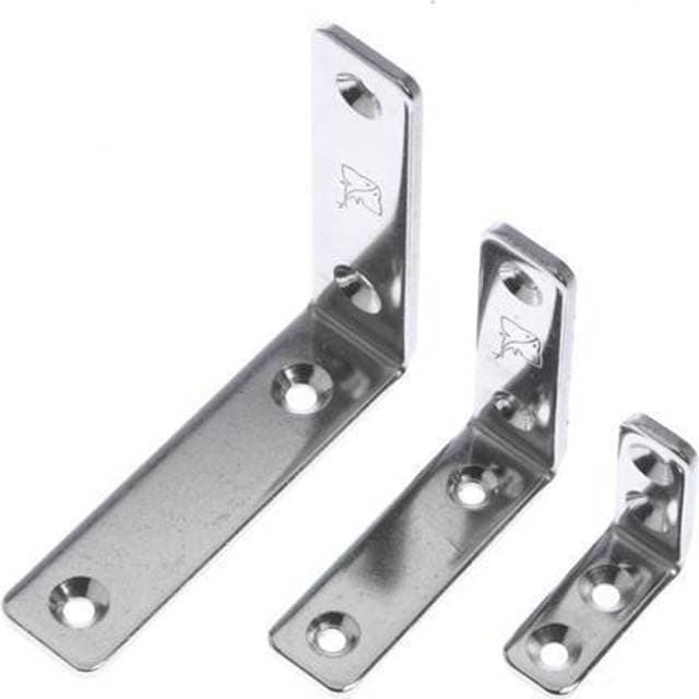 Roca vinkelbeslag RF304 vinkelbeslag 70x70x18mm 1stk