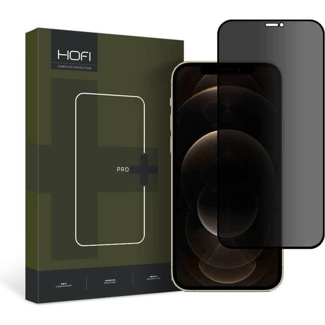 Hofi Anti Spy Glass Pro+ Privacy Glass Screen Protector for iPhone 12/12 Pro