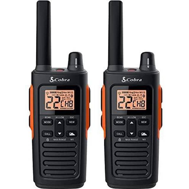 Cobra RX680 Waterproof Walkie Talkies 2-Pack