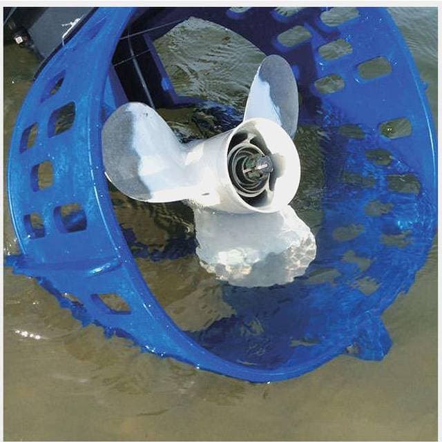 Seatec Kraftig propelbeskytter 14 1/2" 70-140hk "rød"