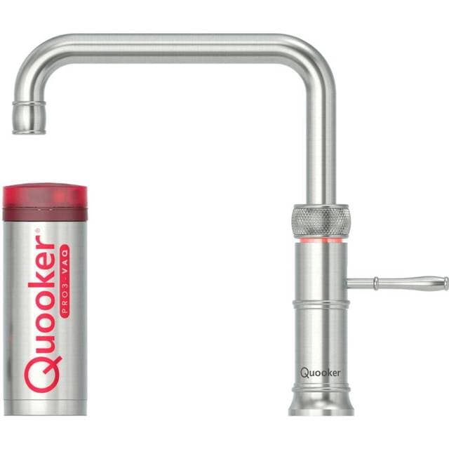 Quooker Classic Fusion Square inkl. PRO3-B (Q911620402) Rustfrit stål