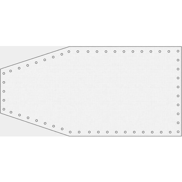 1852 Marine Bådpresenning 240g/m2 formsyet 5x10m