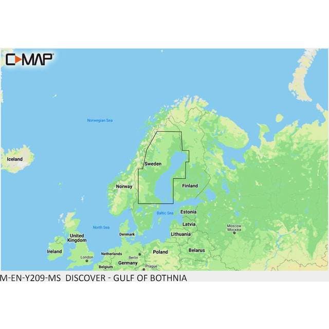 C-Map Elektronisk Søkort Discover