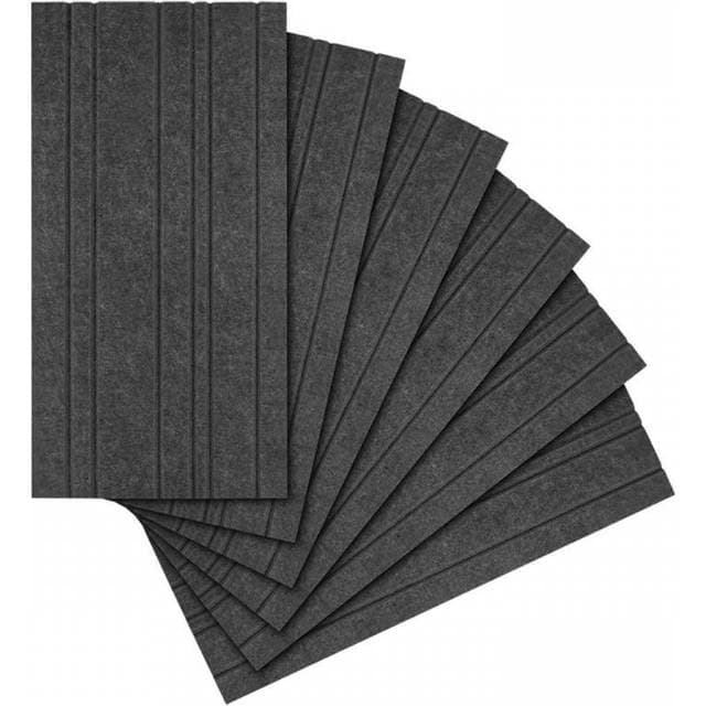 Streamplify ACOUSTIC PANEL 6er-Pack, grau, Weiteres Gaming Zubehör