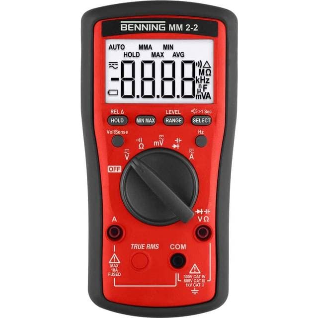 Benning Hånd-Multimeter Digital CAT II 1000 V