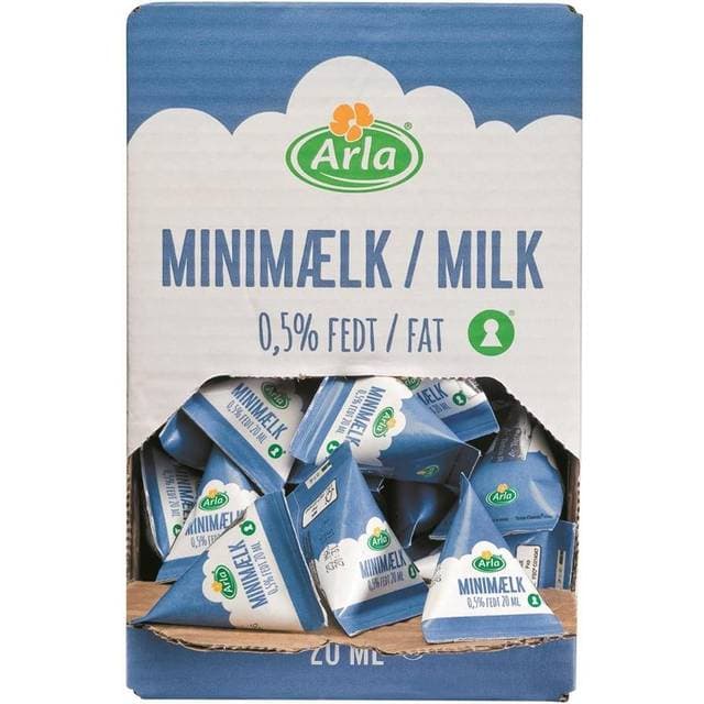 Arla Minimælk 0,5% 2cl 100stk